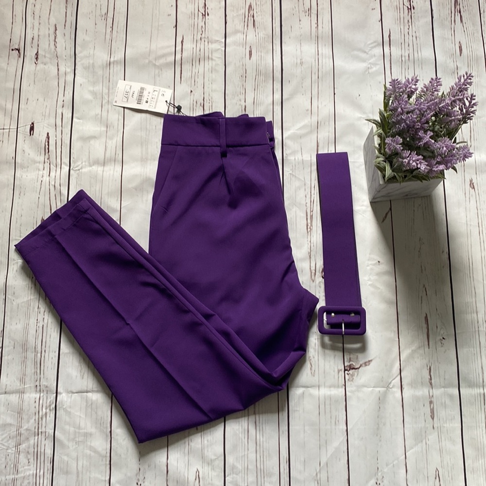Purple Trousers